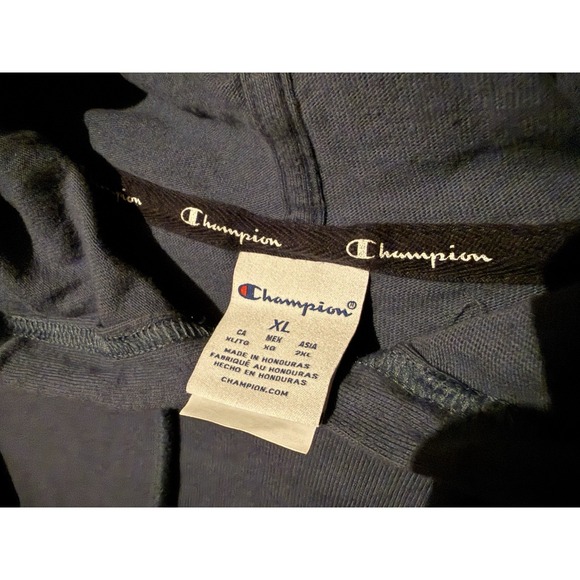 Champion Pullover Hoodie Logo Sweatshirt Men's Xl - Picture 2 of 6